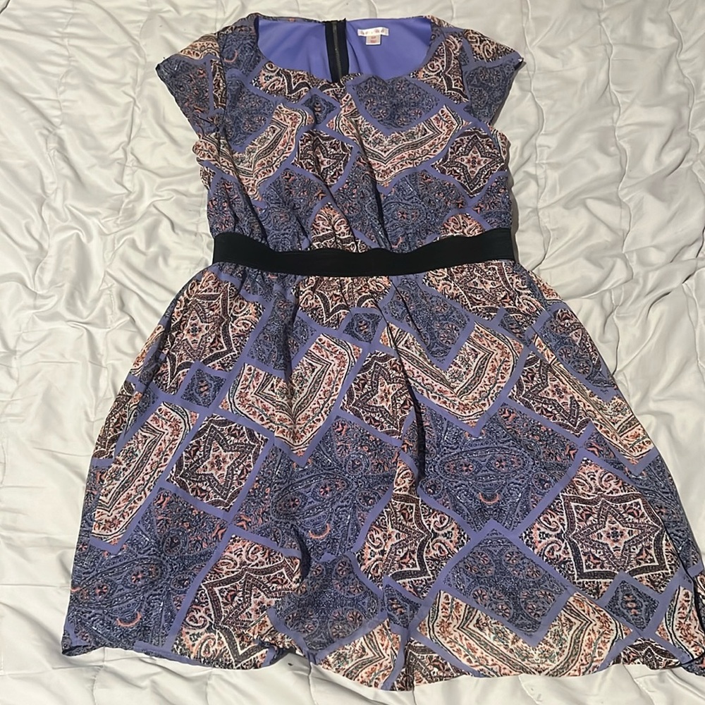 vibrant summer semi formal dress